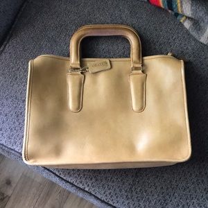 Vintage coach slim satchel